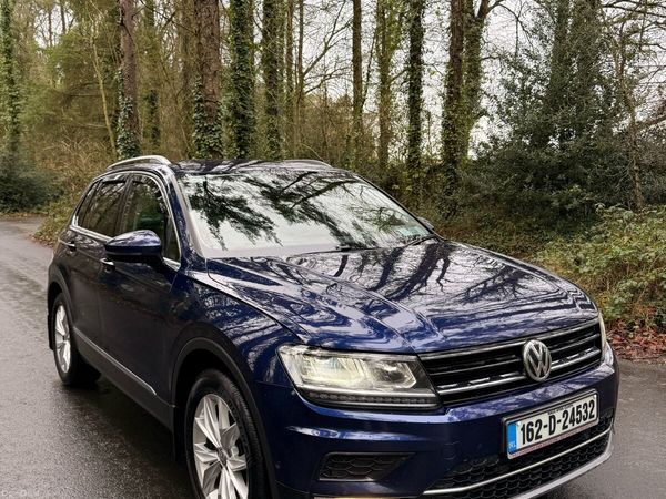 Volkswagen Tiguan SUV, Diesel, 2016, Blue