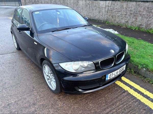 BMW 1-Series Hatchback, Petrol, 2007, Black