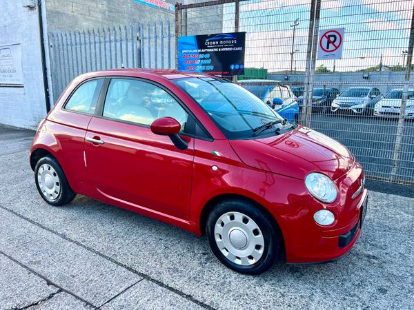 Fiat 500 Hatchback, Petrol, 2014, Red