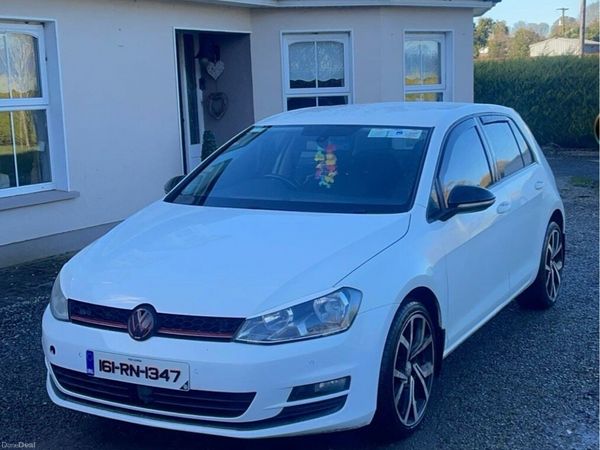 Volkswagen Golf Hatchback, Diesel, 2016, White