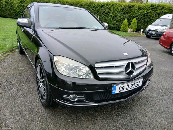 Mercedes-Benz C-Class Saloon, Petrol, 2008, Black
