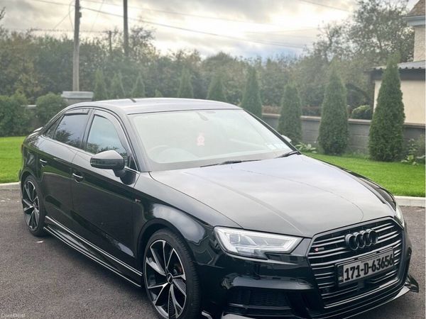 Audi A3 Saloon, Petrol, 2017, Black