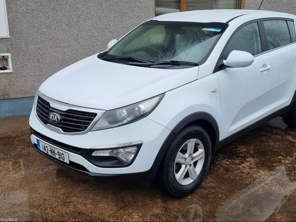 Kia Sportage SUV, Diesel, 2014, White