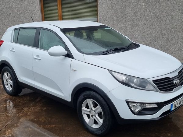 Kia Sportage SUV, Diesel, 2014, White