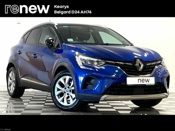 Renault Captur Hatchback, Petrol, 2021, Blue