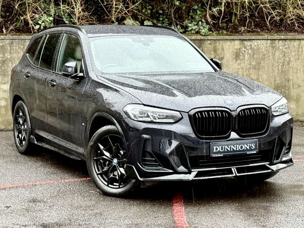 BMW X3 SUV, Petrol Hybrid, 2022, Black