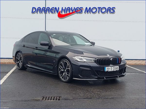 BMW 5-Series Saloon, Diesel, 2022, Black