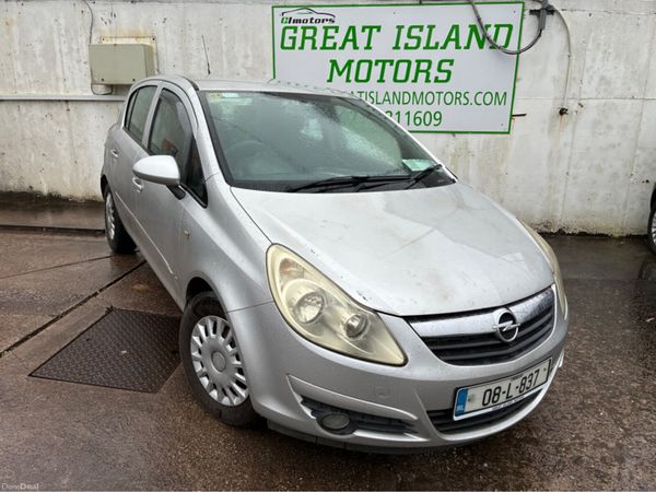 Opel Corsa Hatchback, Petrol, 2008, Silver