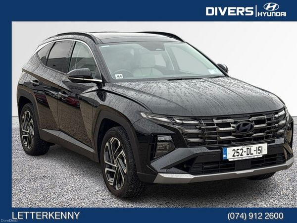 Hyundai Tucson MPV, Petrol Plug-in Hybrid, 2025, Black