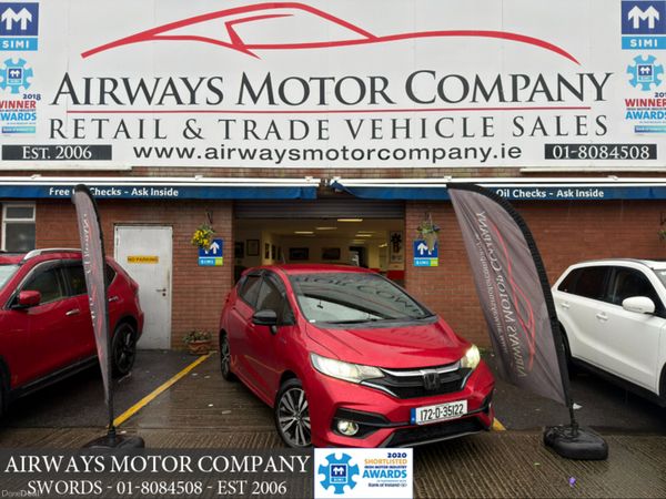 Honda Fit Hatchback, Petrol, 2017, Red