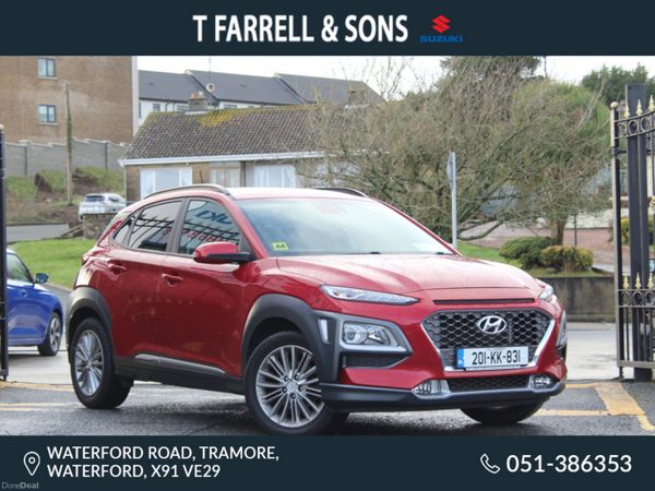 Hyundai KONA MPV, Petrol, 2020, Red