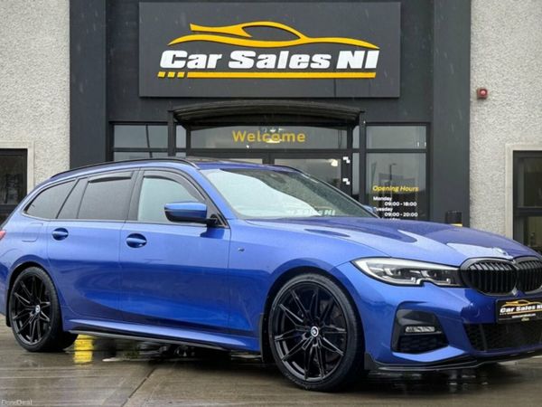 BMW 3-Series Estate, Diesel, 2020, Blue