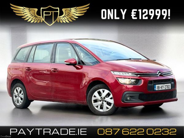 Citroen Grand C4 Spacetourer MPV, Diesel, 2018, Red