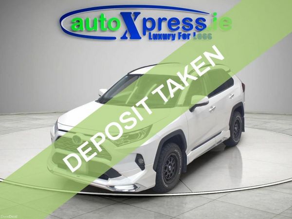 Toyota RAV4 SUV, Petrol Hybrid, 2021, White