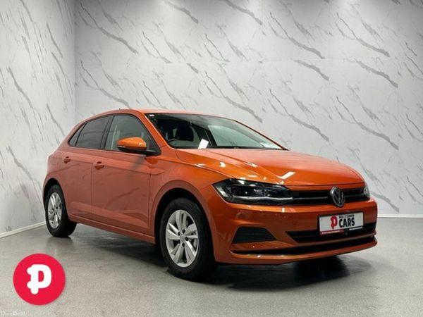 Volkswagen Polo Hatchback, Petrol, 2020, Orange