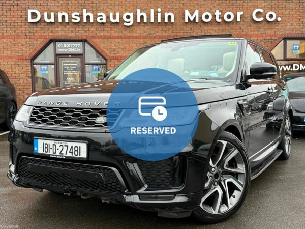 Land Rover Range Rover Sport Estate, Diesel, 2018, Black