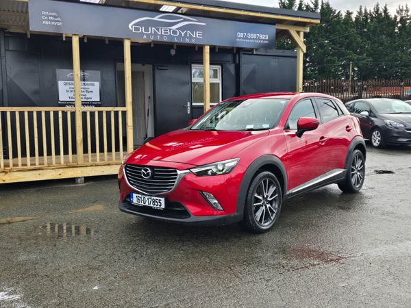 Mazda CX-3 SUV, Diesel, 2016, Red