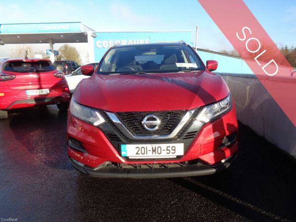 Nissan Qashqai MPV, Diesel, 2020, Red