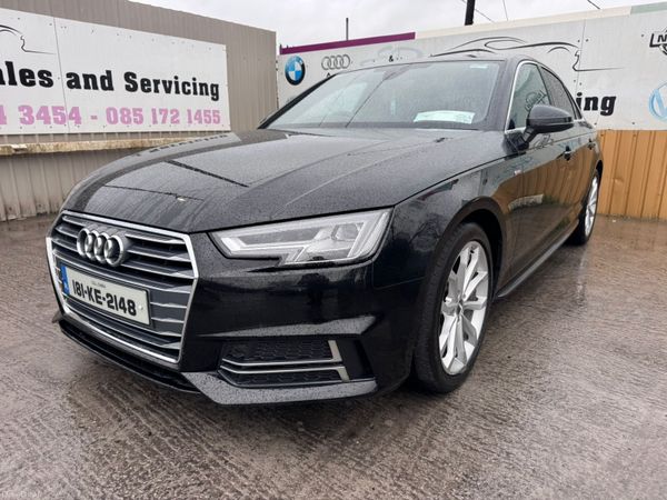 Audi A4 Saloon, Diesel, 2018, Black