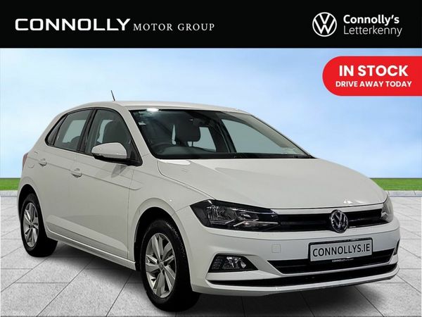 Volkswagen Polo Hatchback, Petrol, 2018, White
