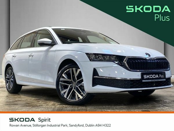 Skoda Octavia Estate, Diesel, 2025, White