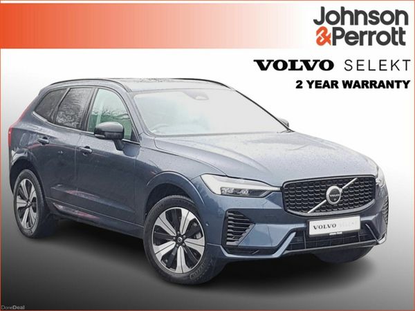 Volvo XC60 SUV, Petrol Plug-in Hybrid, 2022, Blue
