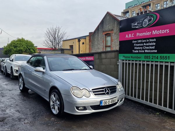 Mercedes-Benz CLK Convertible, Petrol, 2006, Silver