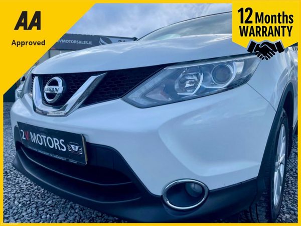 Nissan Qashqai Hatchback, Diesel, 2015, White
