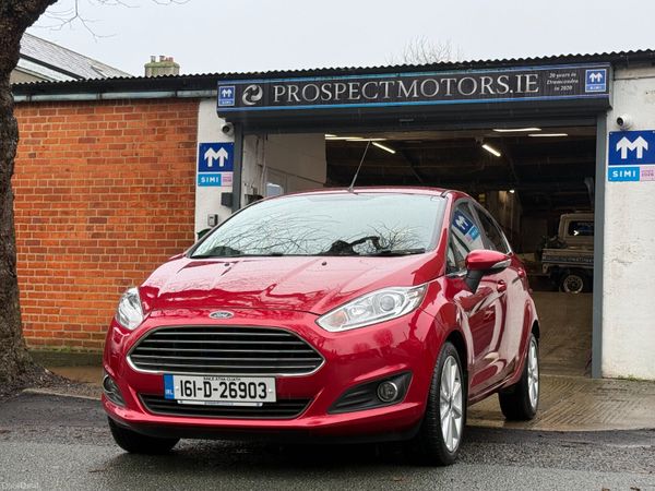 Ford Fiesta Hatchback, Diesel, 2016, Red