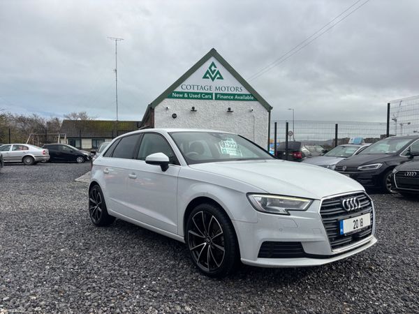 Audi A3 Estate, Petrol, 2018, White
