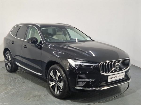 Volvo XC60 SUV, Petrol Plug-in Hybrid, 2024, Black