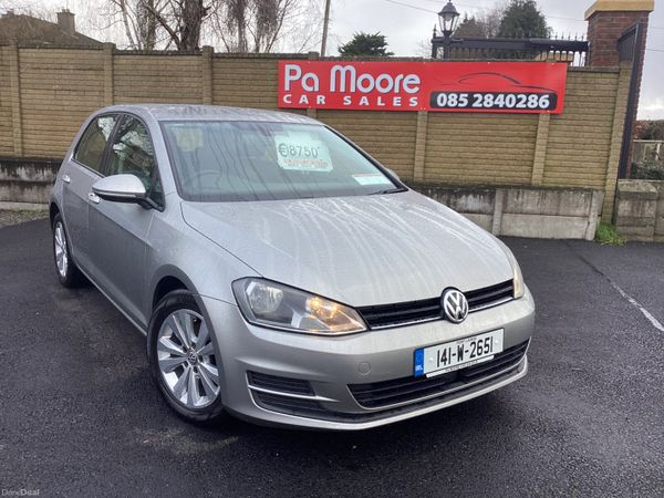 Volkswagen Golf Hatchback, Diesel, 2014, Silver