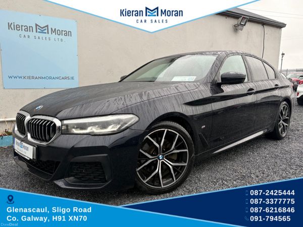 BMW 5-Series Saloon, Diesel, 2022, Black