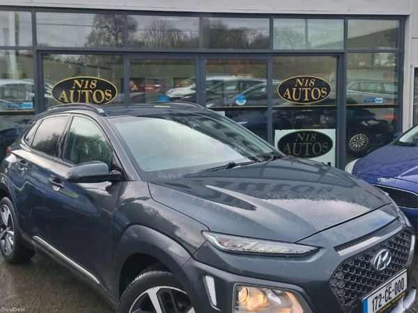 Hyundai KONA Hatchback, Petrol, 2017, Grey