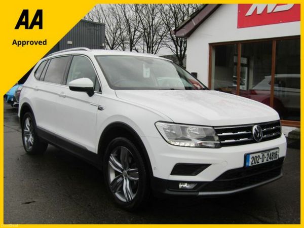 Volkswagen Tiguan Allspace Estate, Diesel, 2020, White