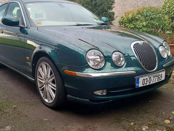 Jaguar S-Type Saloon, Petrol, 2003, Green