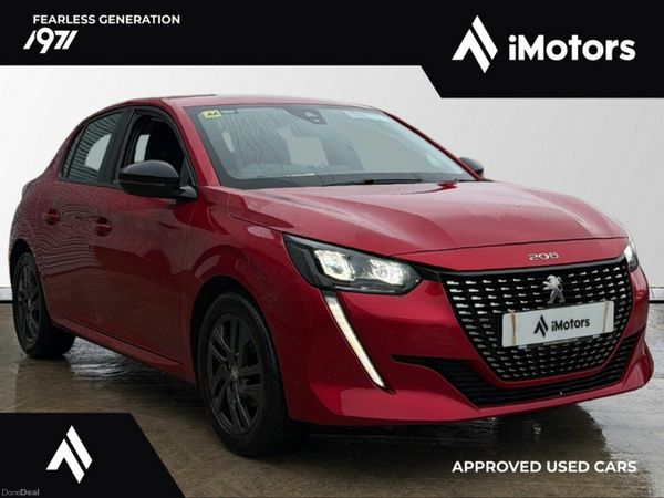 Peugeot 208 Hatchback, Petrol, 2022, Red