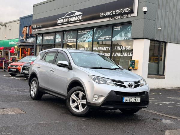 Toyota RAV4 SUV, Diesel, 2014, Silver
