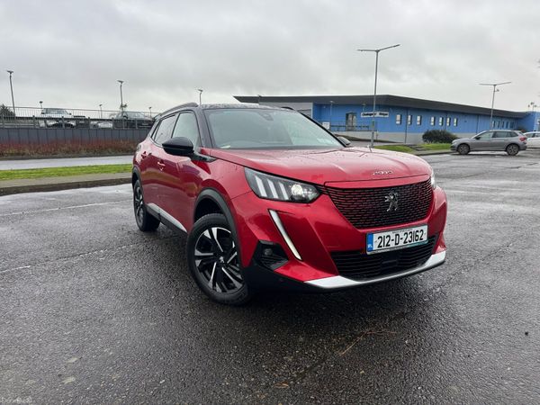 Peugeot 2008 MPV, Electric, 2021, Red