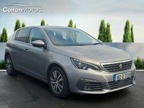 Peugeot 308 Hatchback, Diesel, 2018, Grey