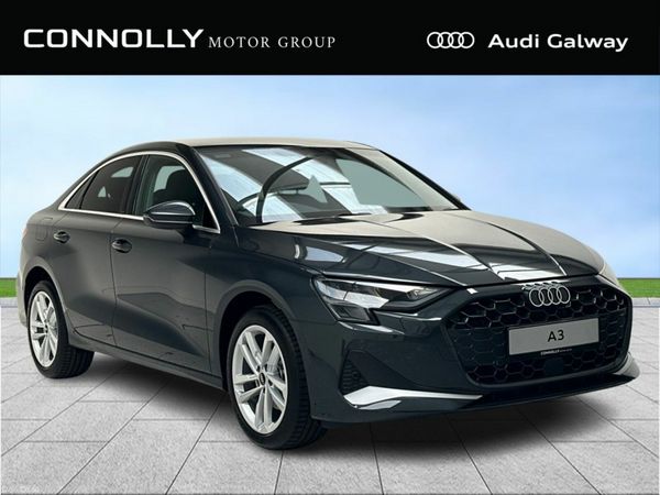Audi A3 Saloon, Petrol, 2026, Grey