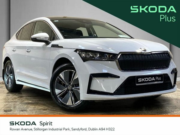 Skoda Enyaq Hatchback, Electric, 2023, White