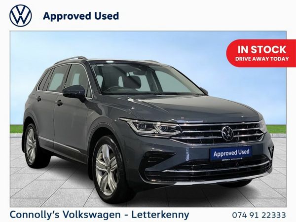 Volkswagen Tiguan SUV, Petrol Plug-in Hybrid, 2022, Grey