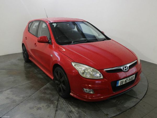 Hyundai i30 Hatchback, Petrol, 2008, Red