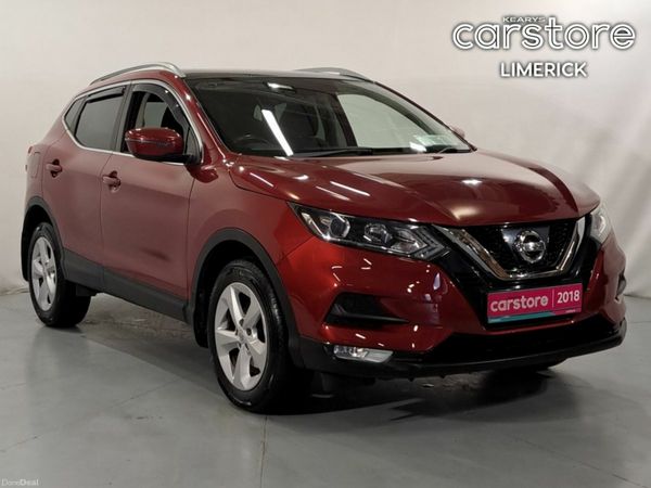 Nissan Qashqai MPV, Petrol, 2018, Red