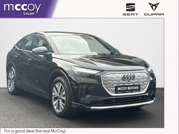 Audi Q4 e-tron SUV, Electric, 2023, Black