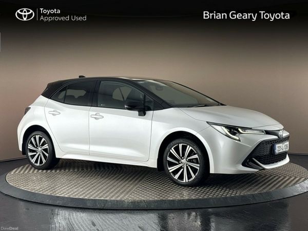 Toyota Corolla Hatchback, Petrol Hybrid, 2023, White