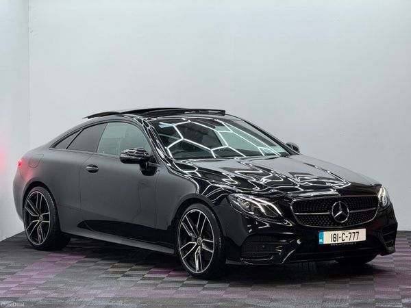 Mercedes-Benz E-Class Coupe, Diesel, 2018, Black
