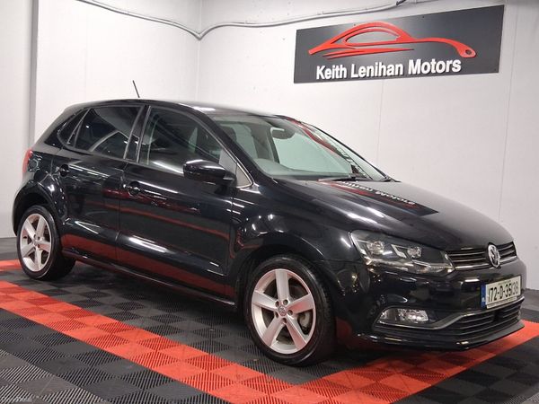 Volkswagen Polo Hatchback, Petrol, 2017, Black