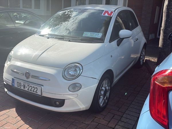 Fiat 500 Hatchback, Petrol, 2008, White